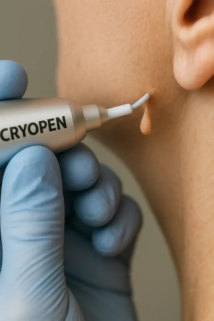 Cryopen for skin tags removal South Yardley speak to our team today!
