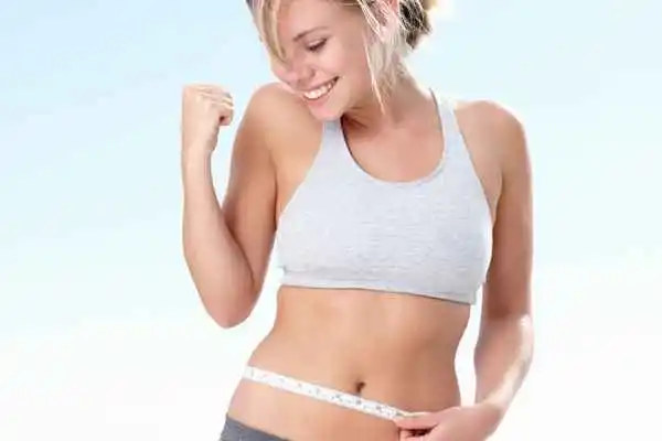 woman happy after fat reduction treatment South Yardley