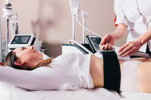 woman having body sculpting to help improve her body image and her mental health South Yardley