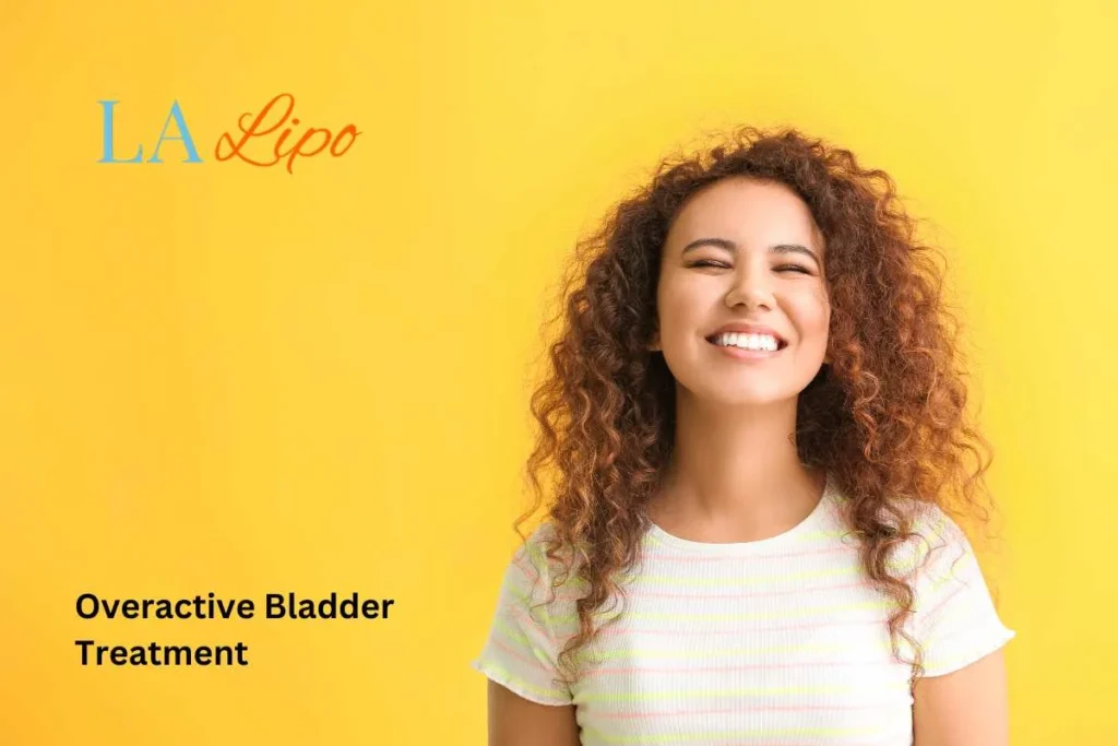woman smiling about overactive bladder treatment South Yardley solutions