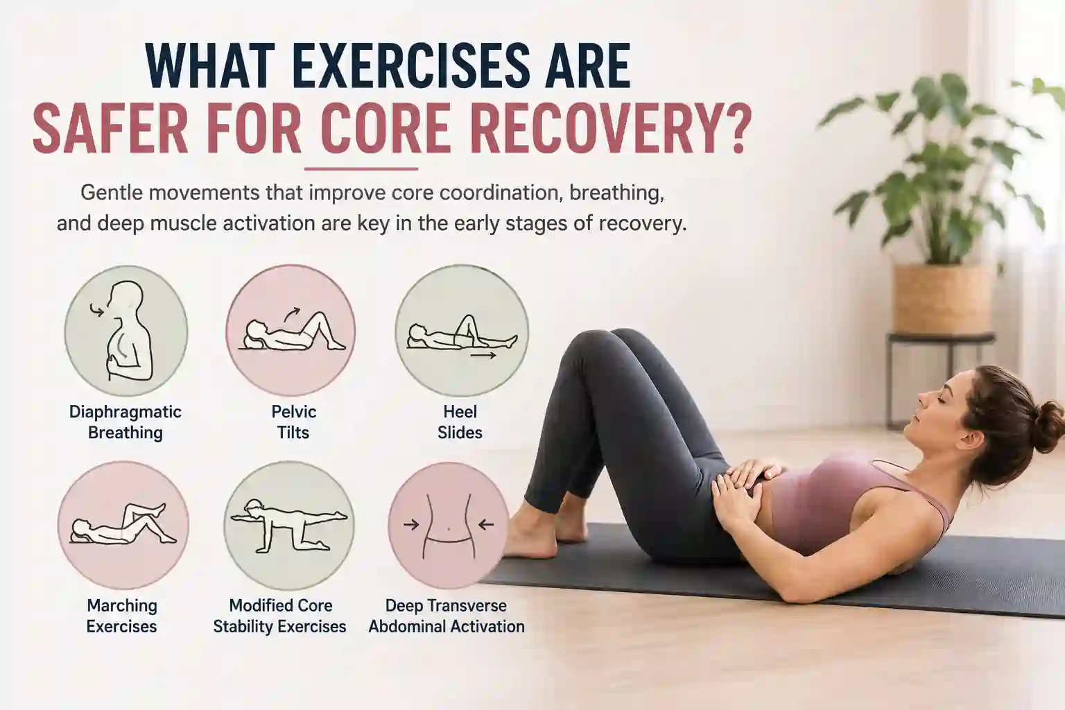 What Exercises Are Safer for Core Recovery South Yardley