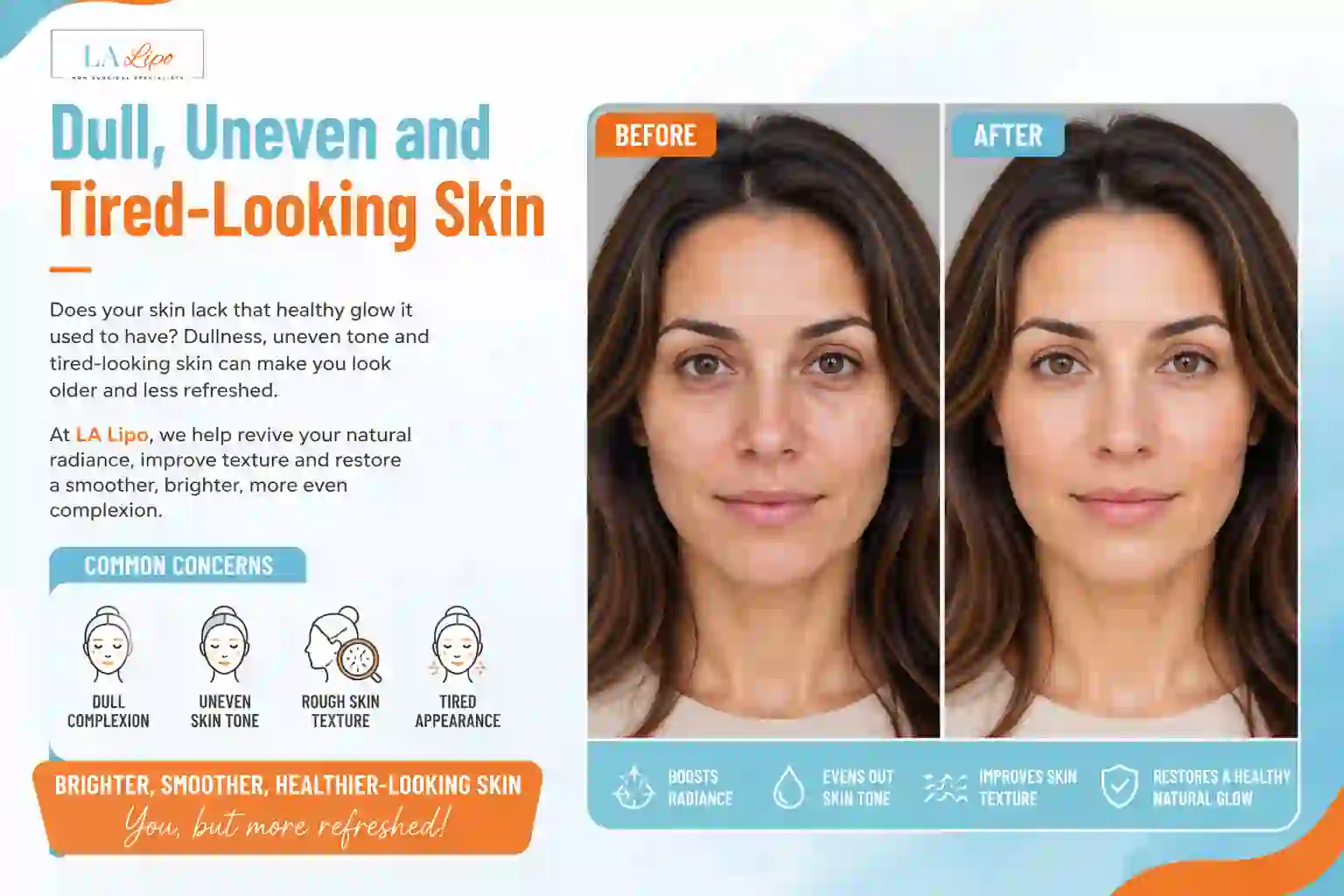Sign #5: Dull, Uneven and Tired-Looking Skin South Yardley